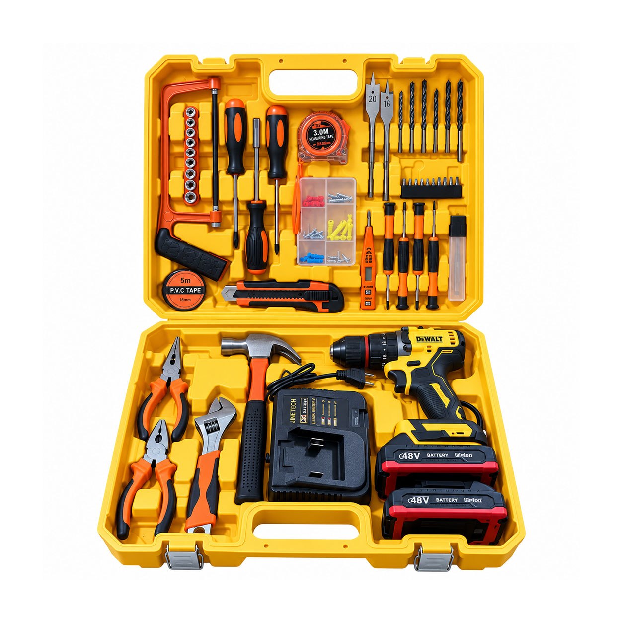SHRUPAVYORT NABOR DEWALT 10mm 54PC