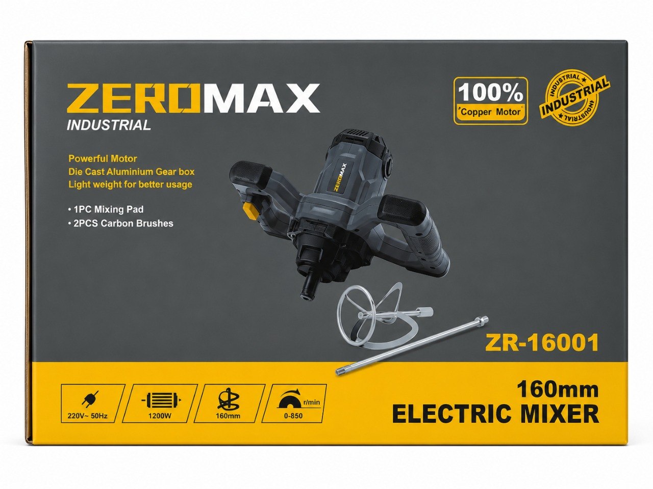 Mikser ZEROMAX ZR-16001 kichik