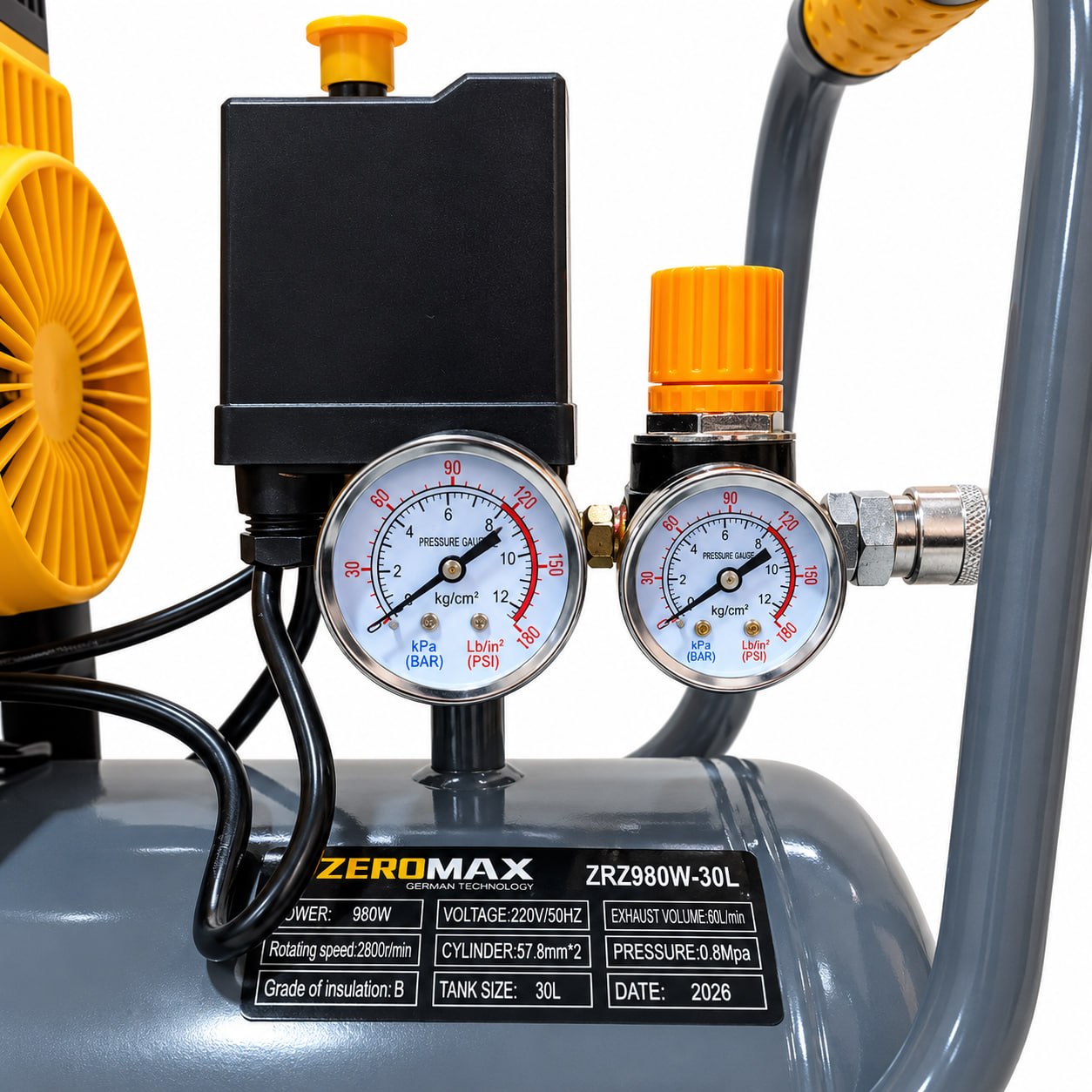 KOMPRESSOR BEZ SHUM ZEROMAX 50L