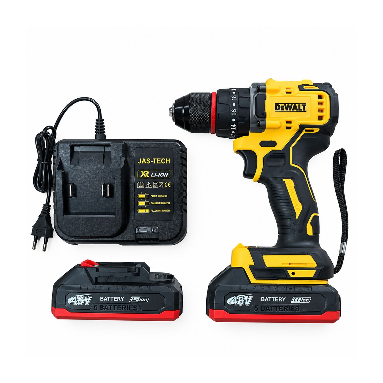 SHRUPAVYORT NABOR DEWALT 10mm 54PC